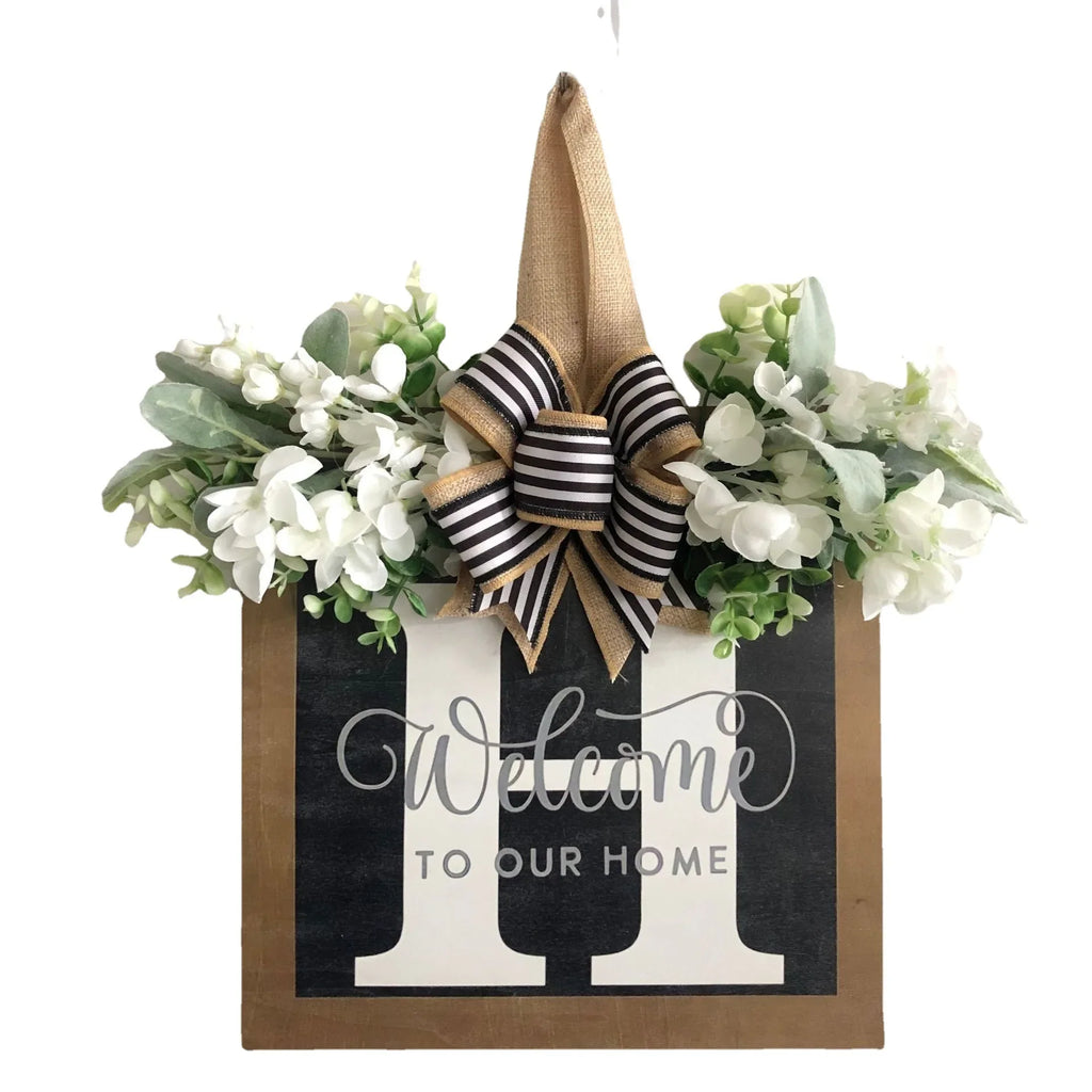 26-letter Personalized Front Door Decoration Hangings Layout Props