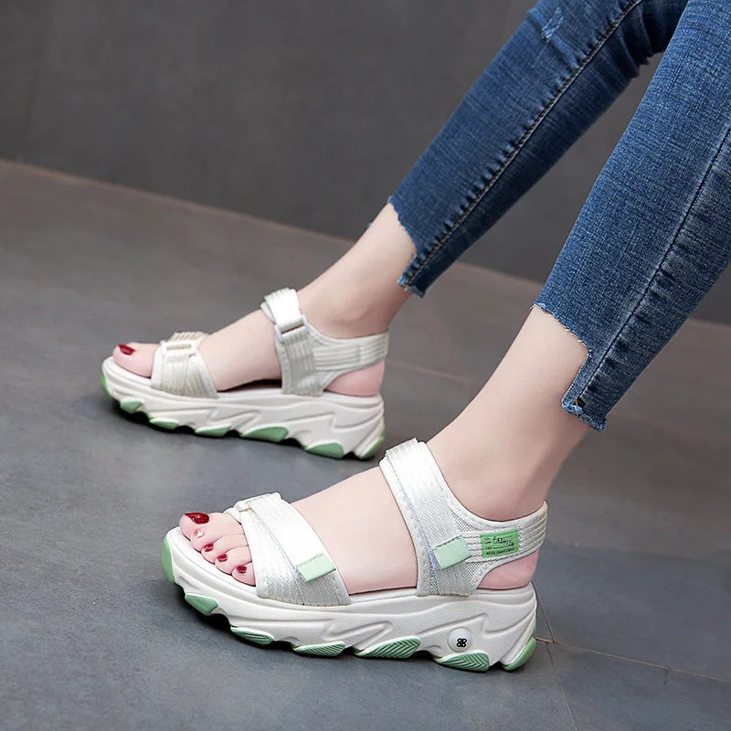 Women's Non-Slip Platform Sandals | Casual Beach Sport Shoes