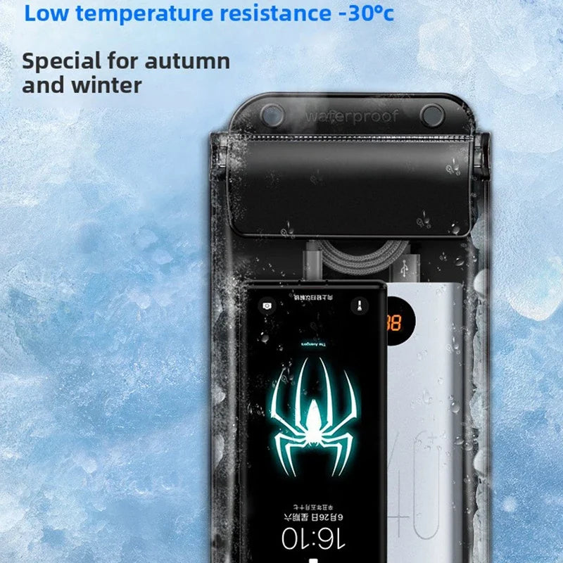 Cell Phone Waterproof Smartphone Pouch Underwater Case Swimming Bag