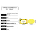 Exfoliating Bath Sponge | Double-Sided Body Scrubber
