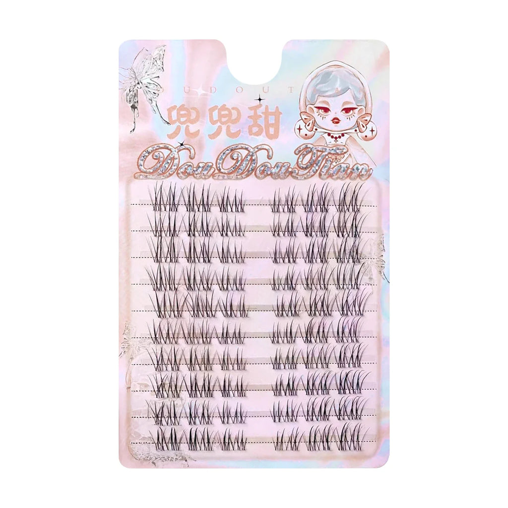 DIY Cluster False Lashes – Wispy Fly Fish Tail Style