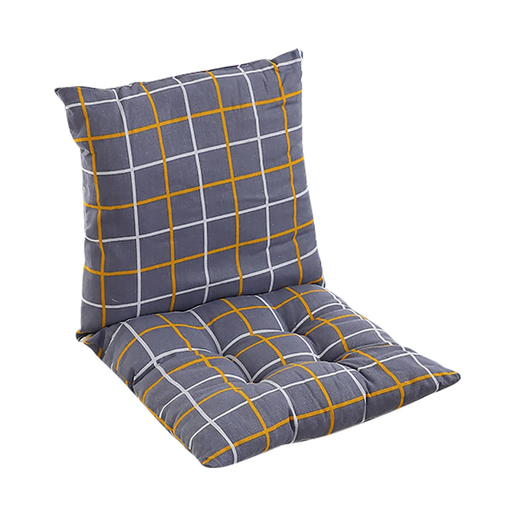 Printed Cotton Chair Cushion – Thick Dining & Home Seat Pad