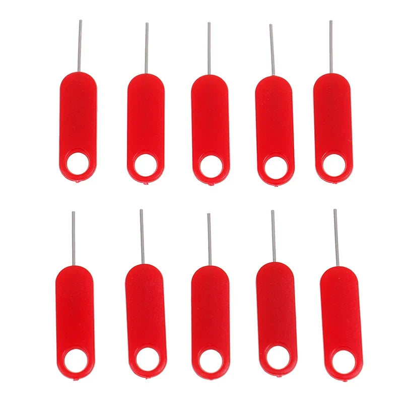 10-Pack SIM Card Eject Pin Tool – Universal Stainless Steel