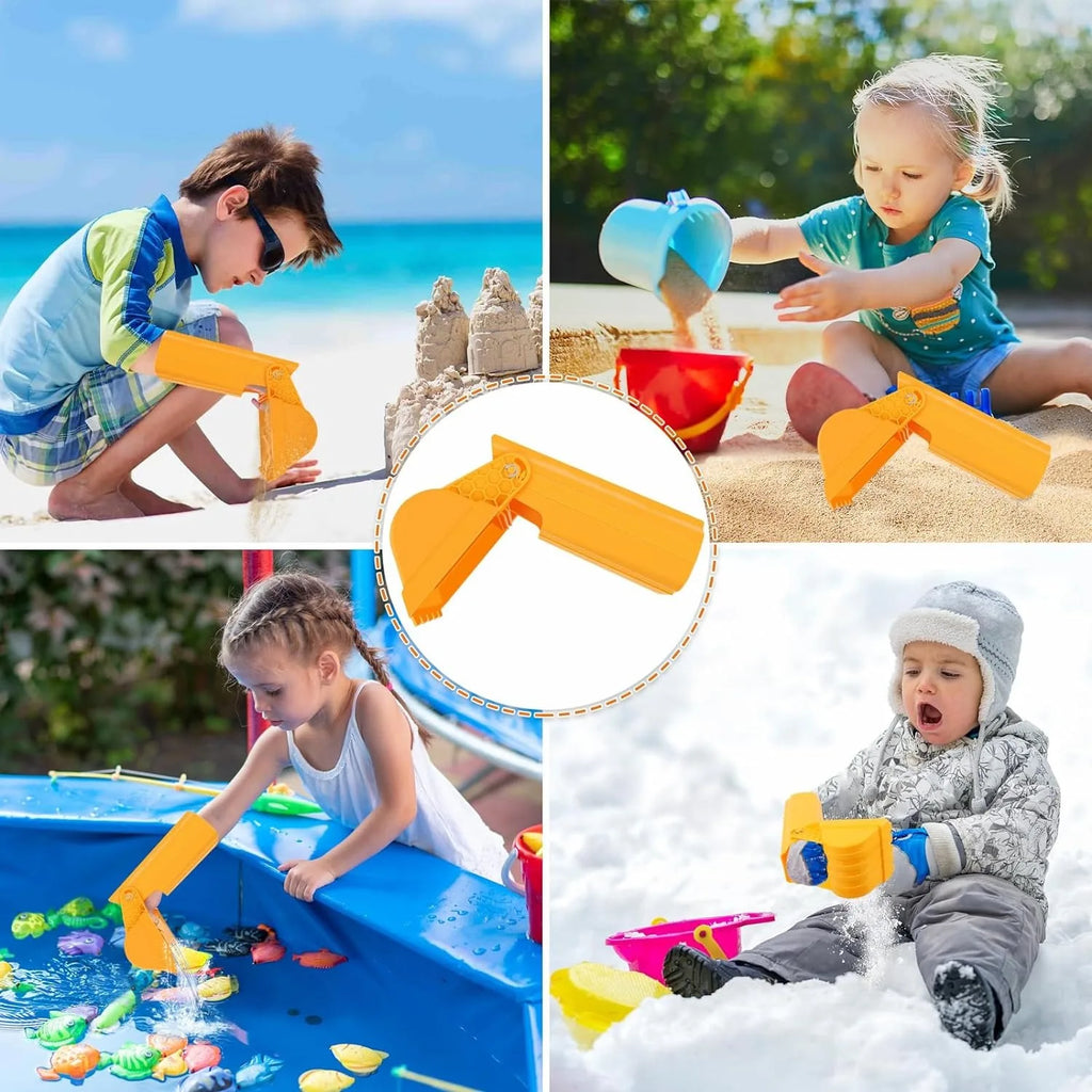 Kids Beach Sand Hand Digger Toy – Sandbox Shovel for Toddlers