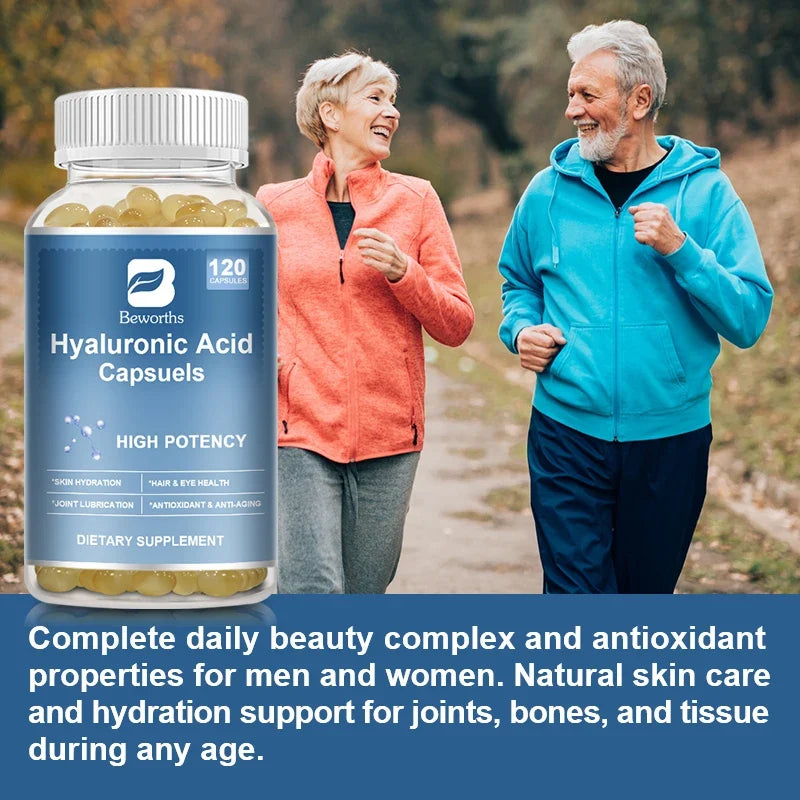 Beworths Hyaluronic Acid Capsules – Skin & Joint Health