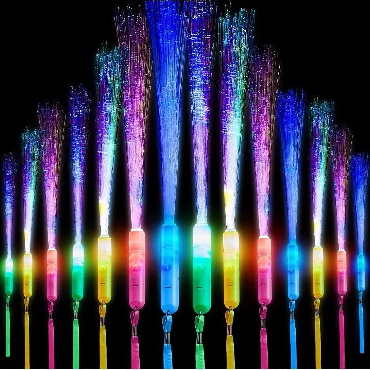 120PCS LED Glow Sticks Rainbow Flash Wands – Party & Events
