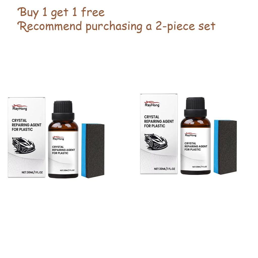 RayHong Automotive Plastic Coating Agent Set – Gloss & UV Care
