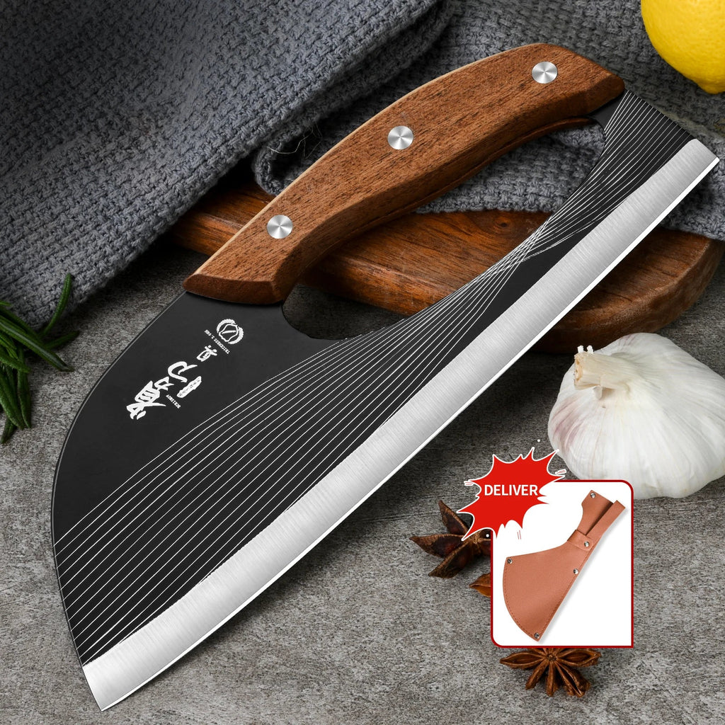 PLYS Chef's Knife – Sharp Stainless Steel Kitchen Knife