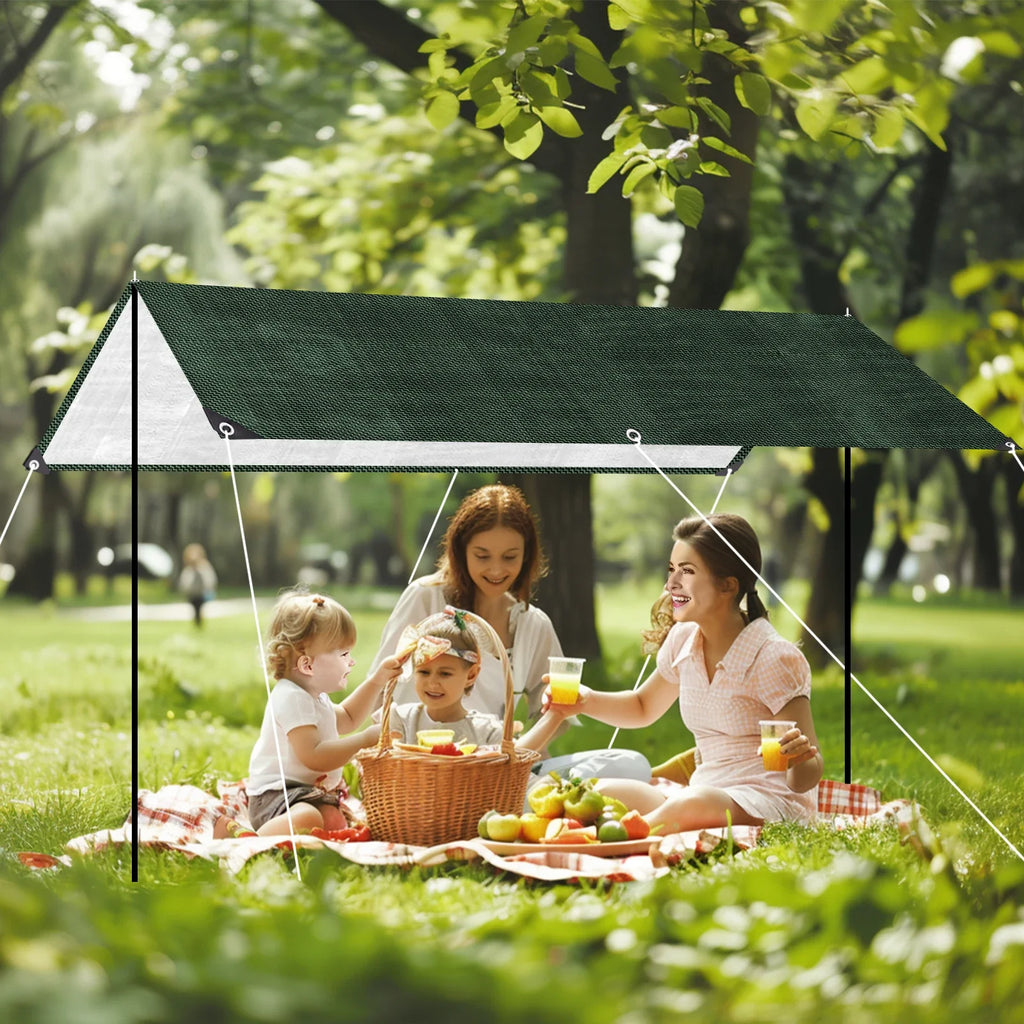 Heavy Duty Waterproof Tarp UV Resistant with Grommets | 5 Sizes
