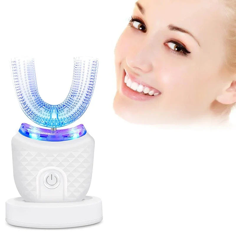 Ultrasonic U-Shaped Electric Toothbrush | 360° Whitening