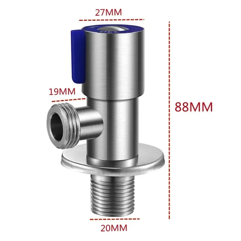Stainless Steel G1/2 Angle Valve – Hot & Cold Filling Valve