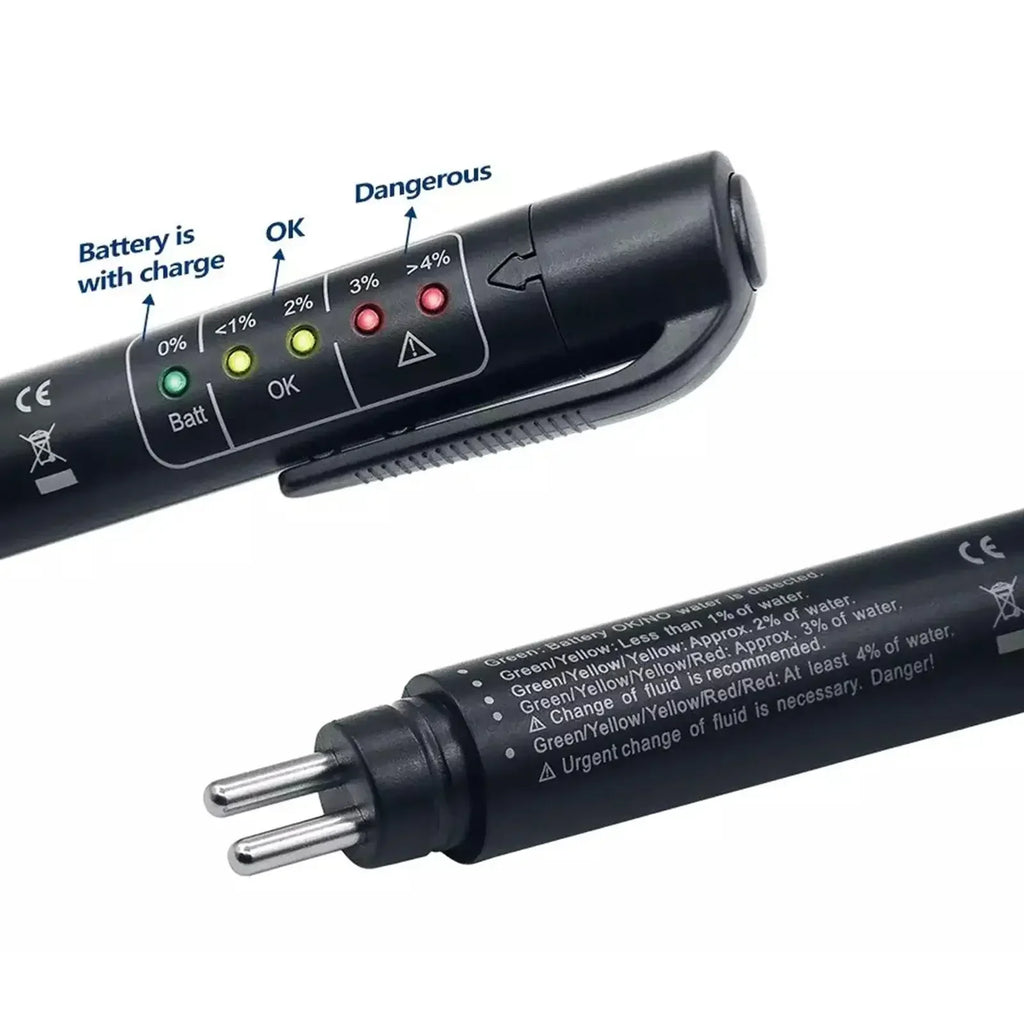 Universal Brake Fluid Tester Accurate Oil Diagnostic Tools LED