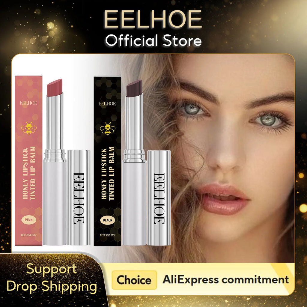 EELHOE Pink Honey Tinted Lip Balm with Vitamin E – 1.9g