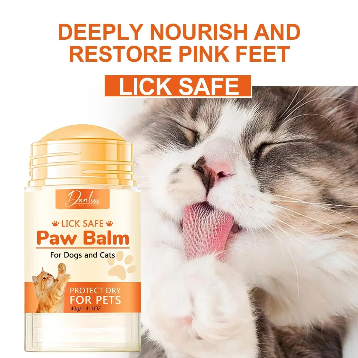 Pet Paw Balm – Avocado Oil & Beeswax for Cats & Dogs