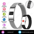 Ultra-Thin Smart Fitness Bracelet – Heart Rate & Sleep Tracker