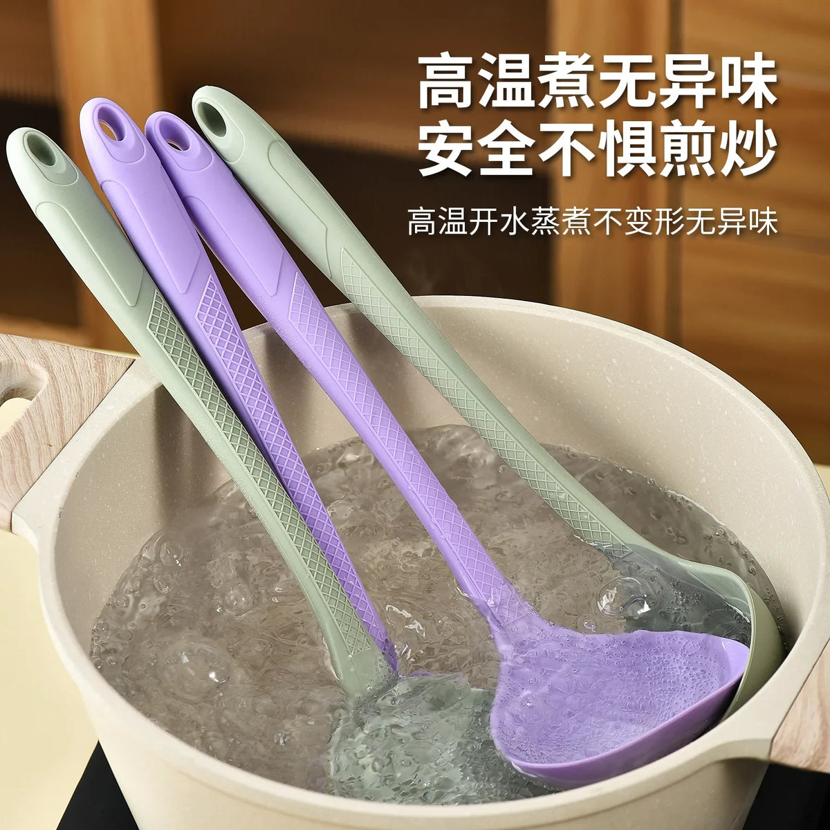 Mini Stainless Steel Kitchen Tongs – Silicone Anti-Slip Clamps