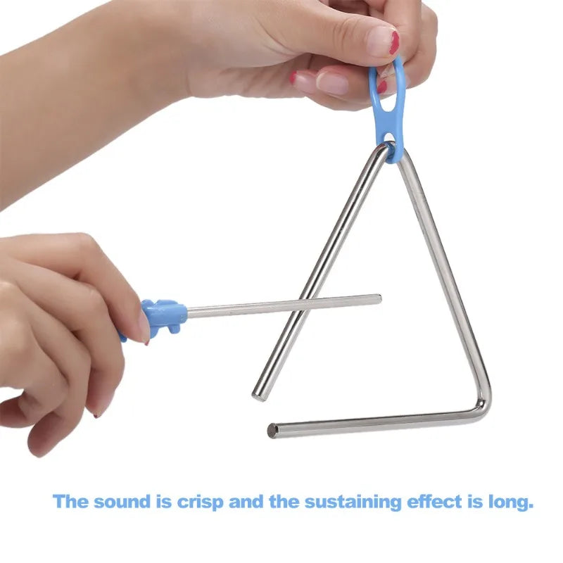 Triangle Music Orff Instrument Band Percussion Children's Equipment