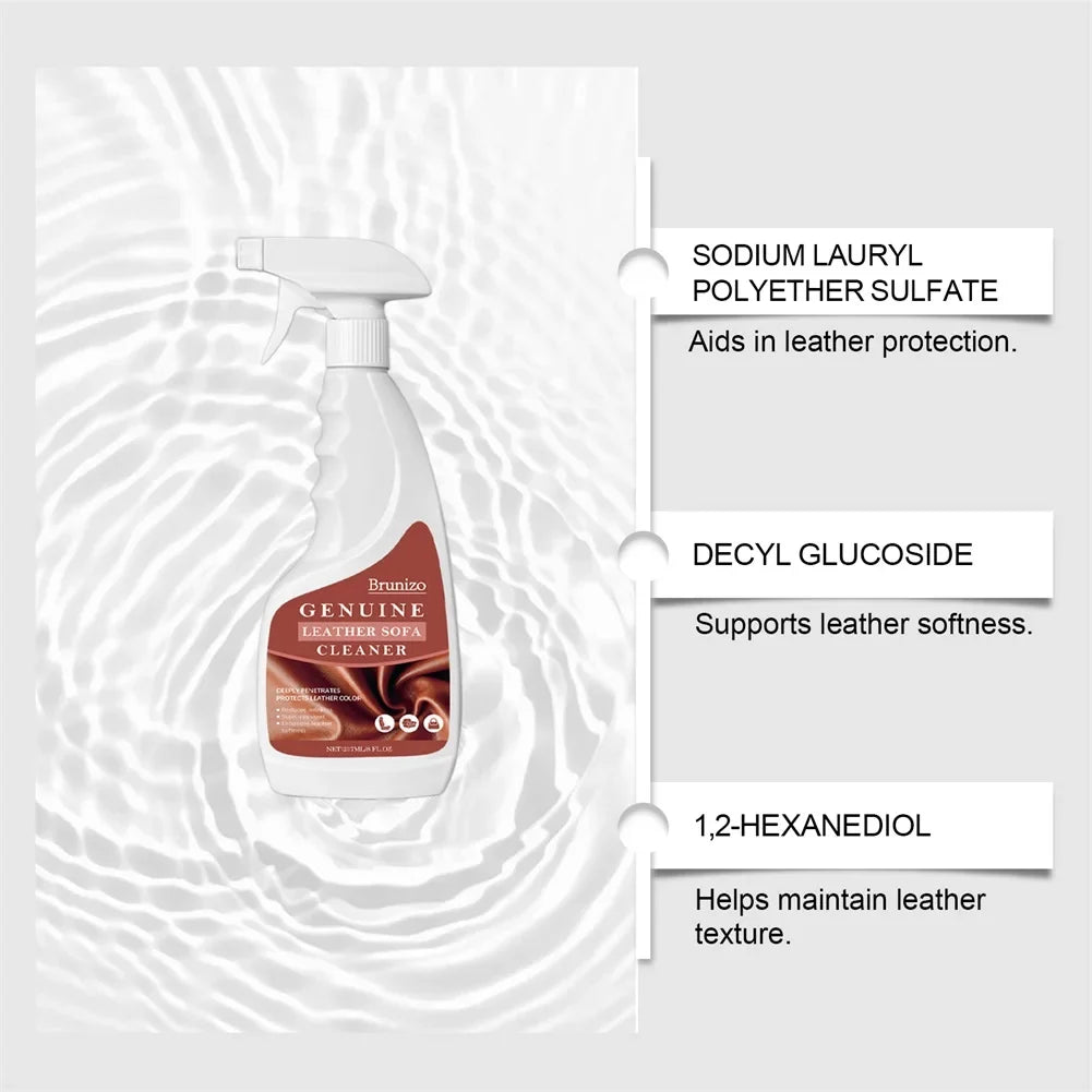 Leather Cleaner & Conditioner Spray – Safe for All Leather Types