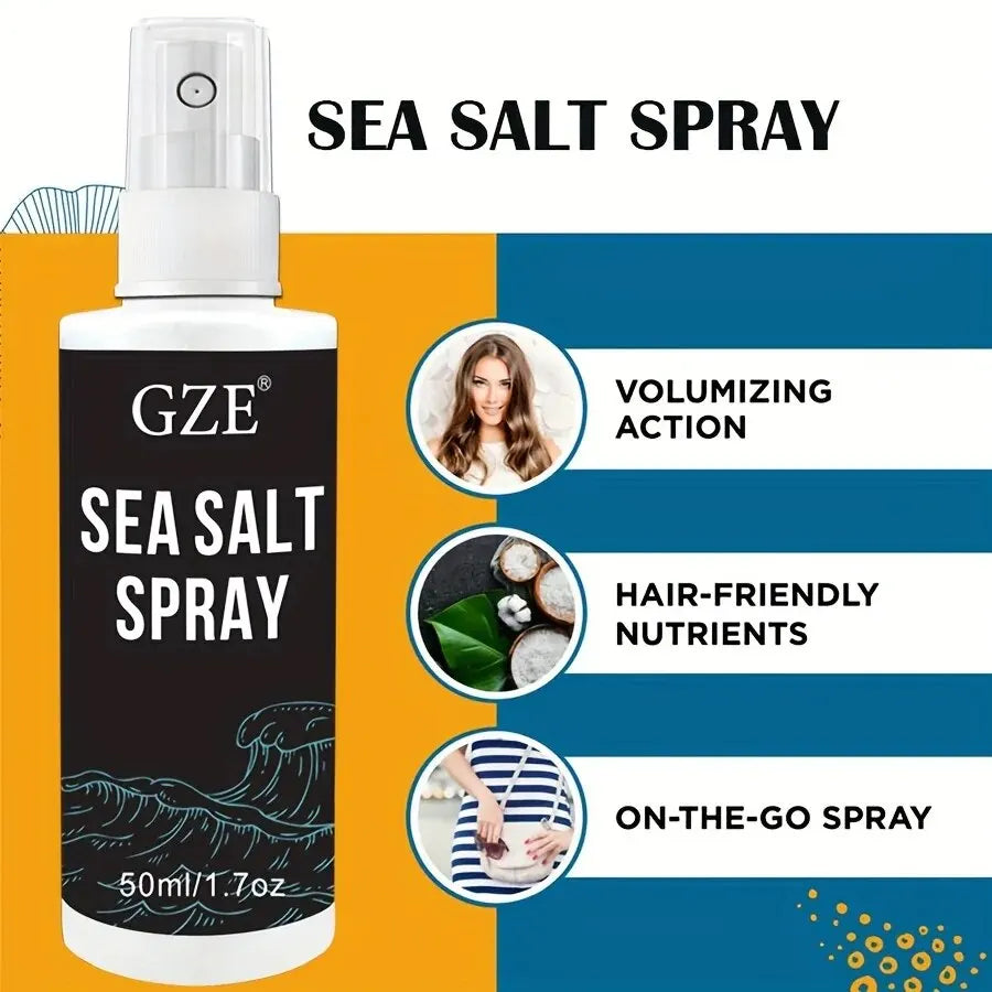 GZE Sea Salt Hair Spray 2-Pack – Volume, Texture & Hold
