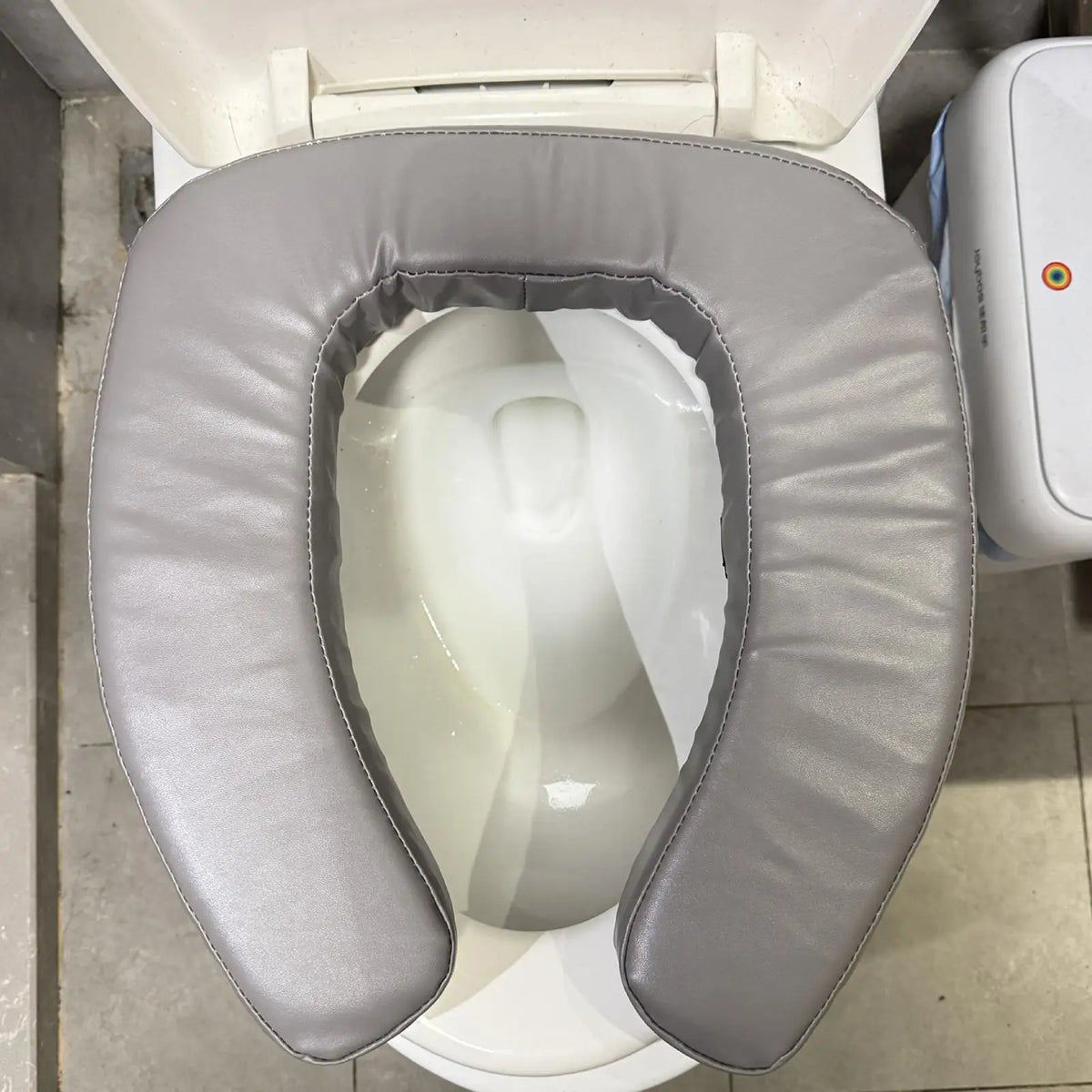 Raised Toilet Seat Cushion | Padded Waterproof U-Shape Riser