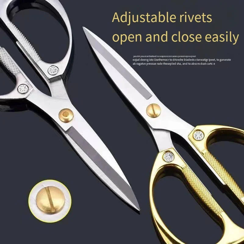 Multifunction Zinc Alloy Scissors – Kitchen, Tailor & Craft
