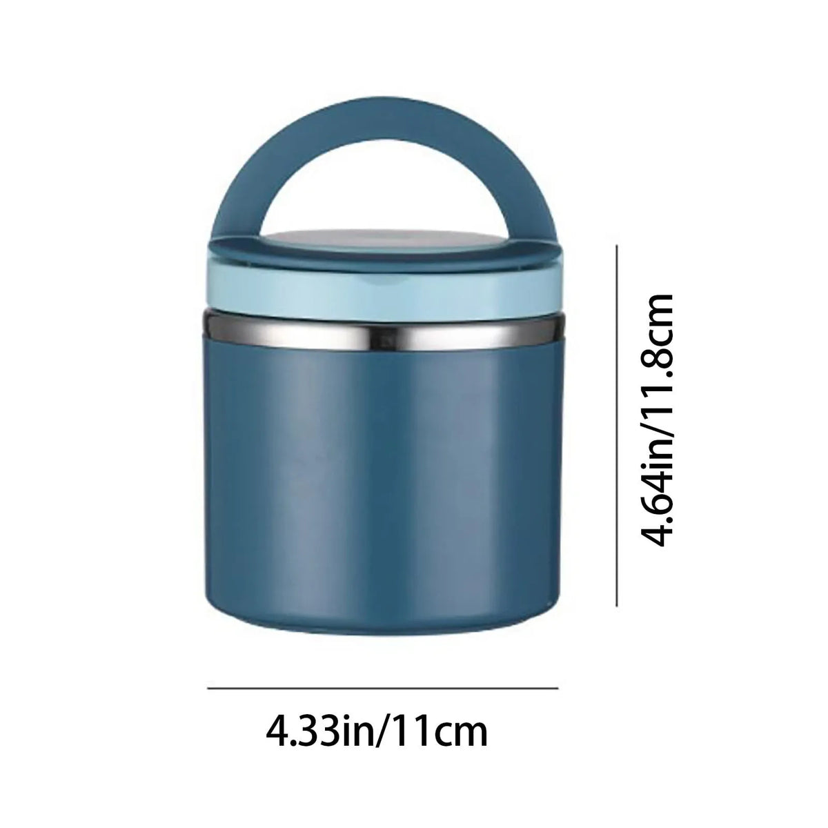 21 Oz Stainless Steel Vacuum Insulated Food Jar & Thermos Lunch Box