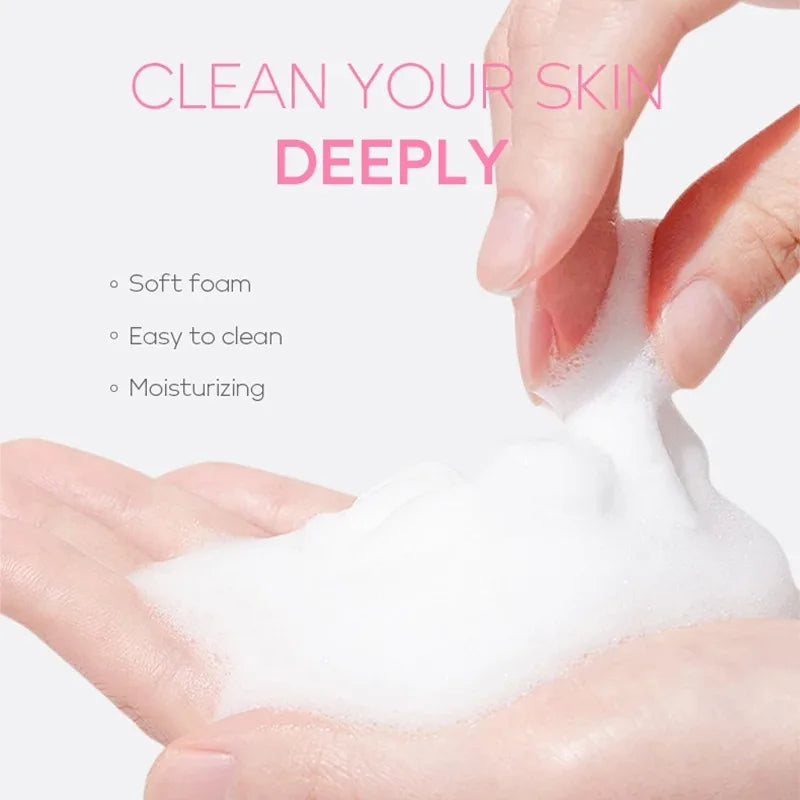 Sakura Foam Facial Cleanser – Brightening, Acne & Oil Control