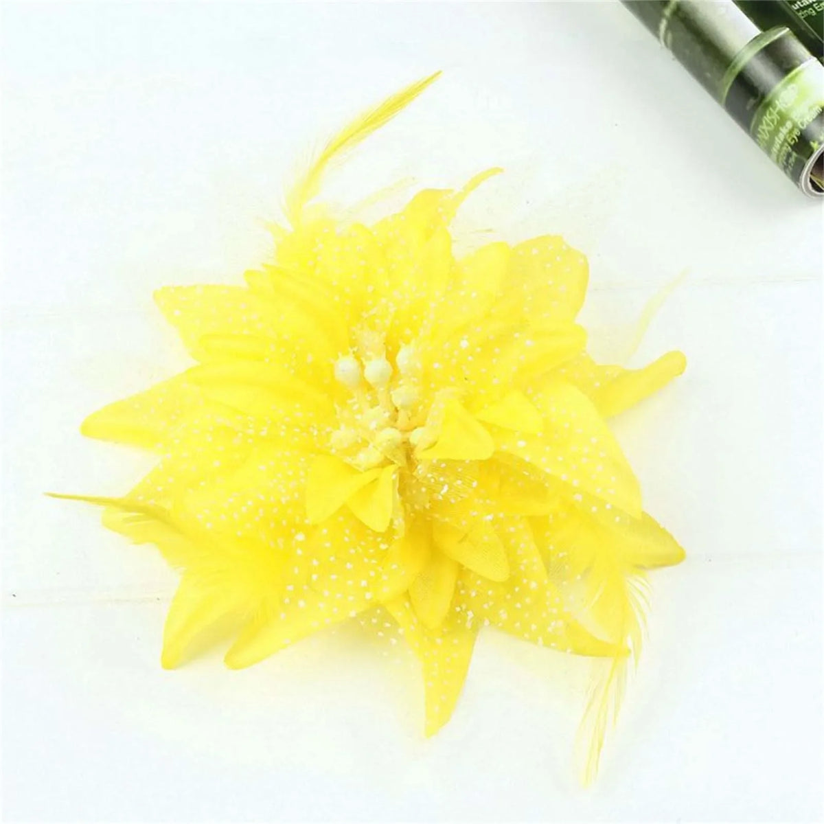 Lily Flower Hair Clip for Wedding, Party & Bridal Events