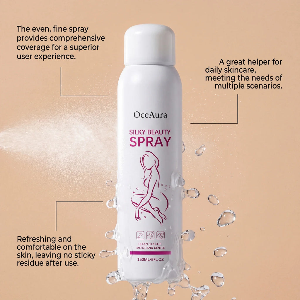 150ml Gentle Hair Removal Spray | Aloe, Glycerin & Pore Care