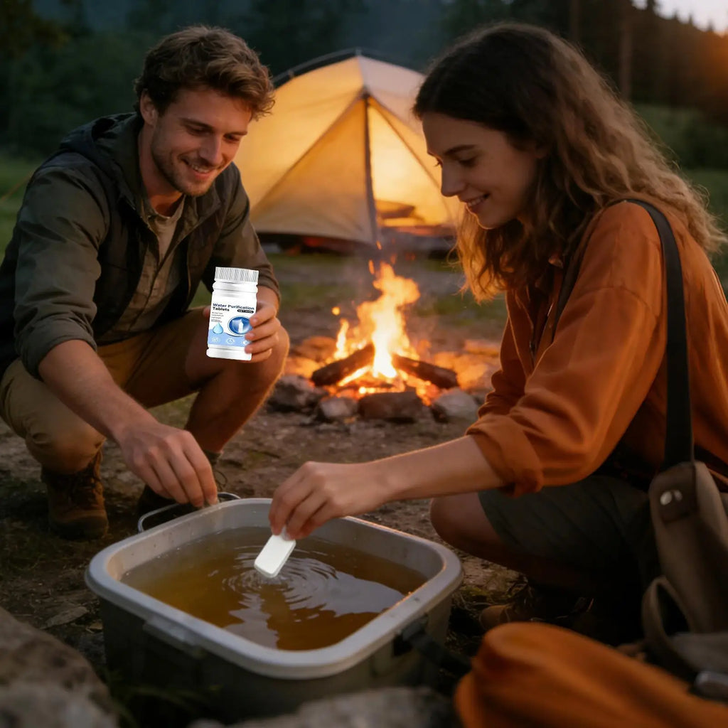 Water Purification Tablets – Camping, Hiking & Emergency