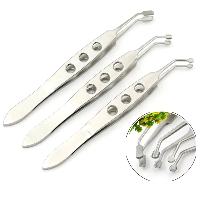Meibomian Gland Forceps – Stainless Steel Eyelid Massage Tool