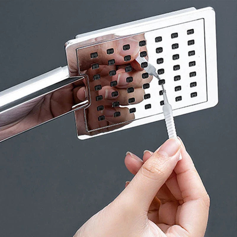 Micro Nylon Shower Nozzle Cleaning Brush Set – 10–500 Pcs