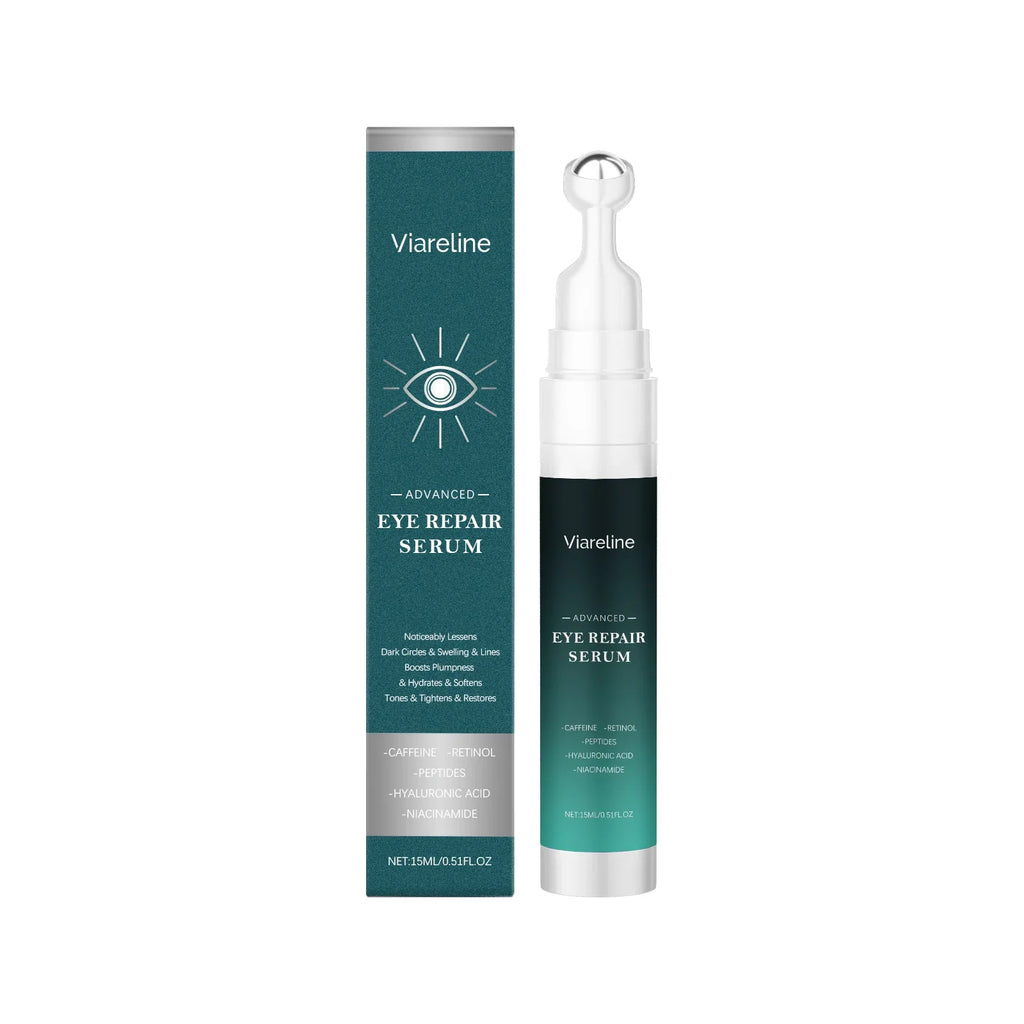 Viareline Retinol Eye Serum Roller – Dark Circles & Bags