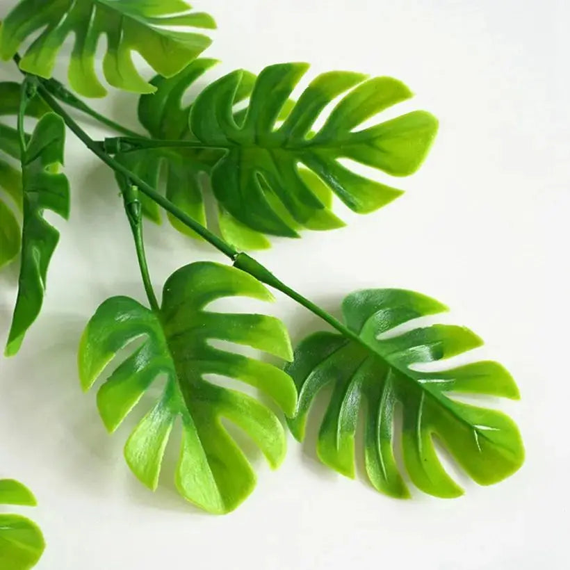 Artificial Turtle Leaf Vine UV-Proof | Wedding & Home Decor