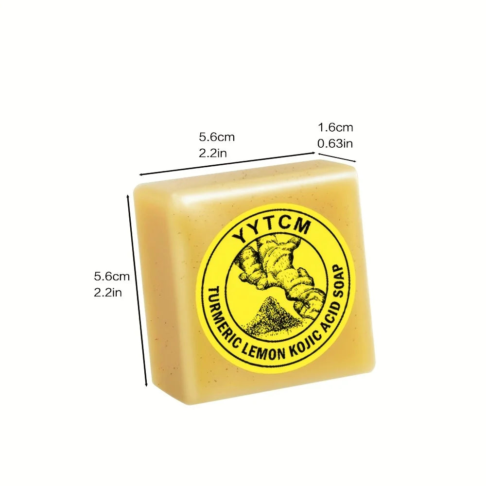 Turmeric Lemon Kojic Acid Exfoliating Scrub Soap 65g