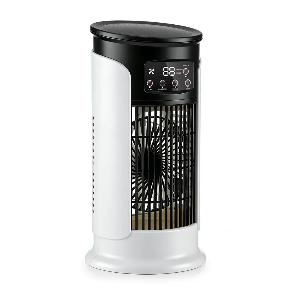 AFDEAL 6-Speed Desktop Misting Fan | Timer & 7-Color LED