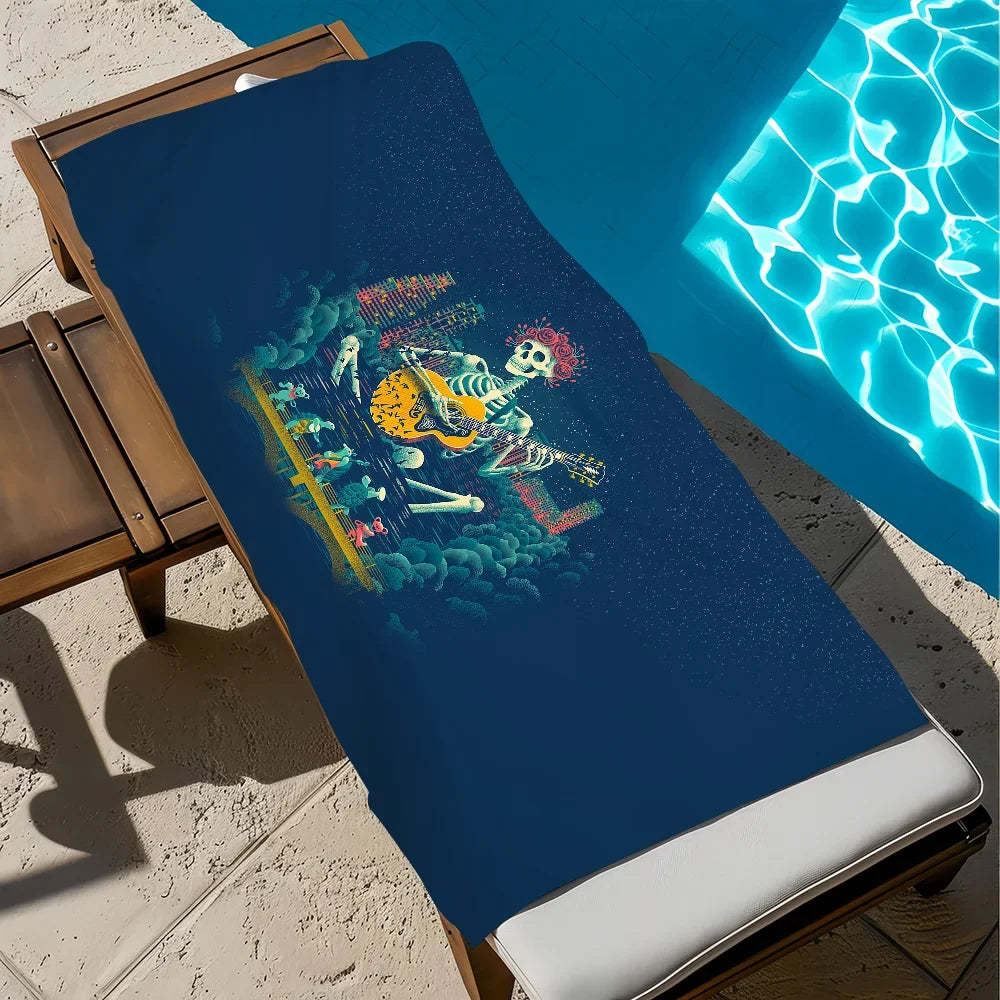 Grateful Dead Beach Towel | Quick-Dry Sports & Travel