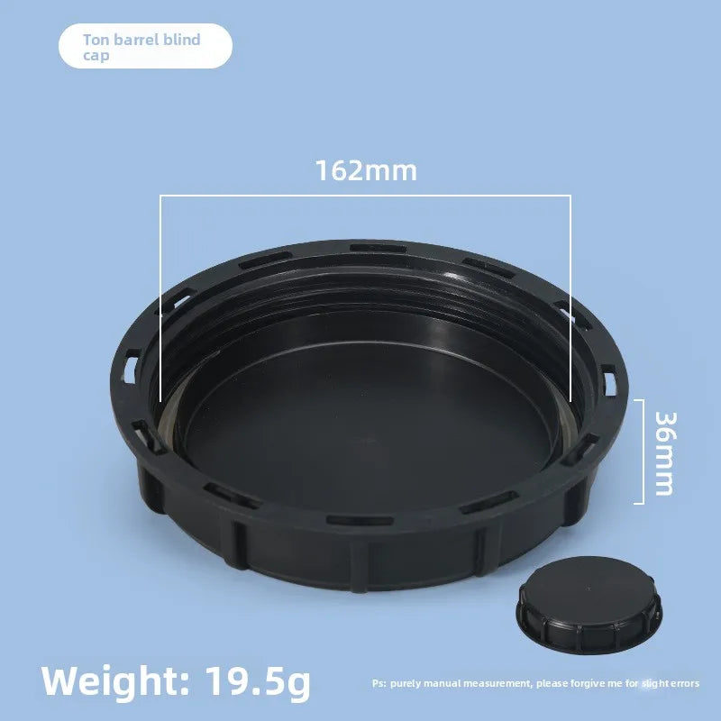 100mm IBC Tank Valve Replacement Cap – Plastic Lid & Gasket