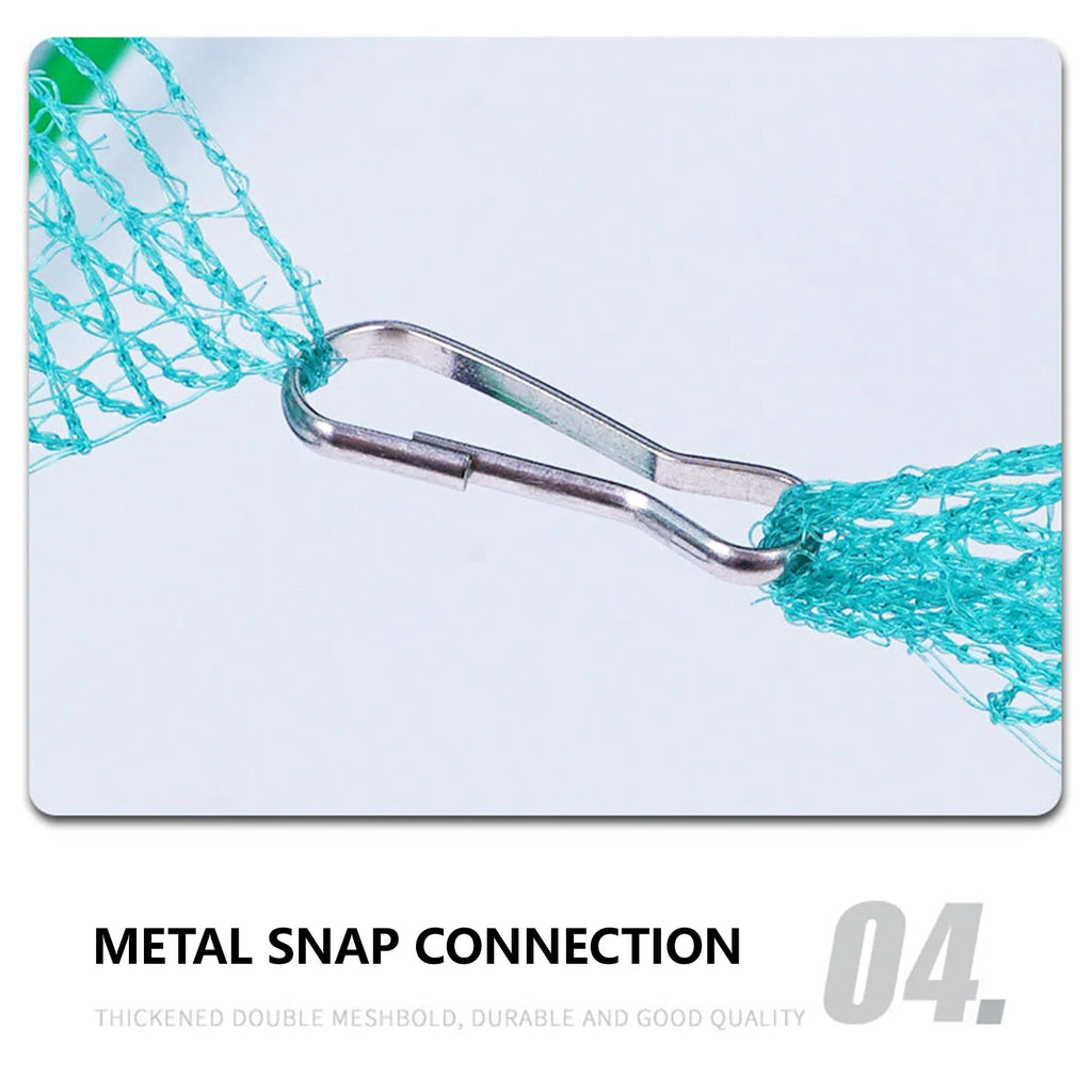 Collapsible Fishing Trap – Foldable Minnow & Crab Catcher Net