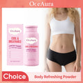 OceAura Talcum Body Powder – Sweat & Odor Absorbing 100g