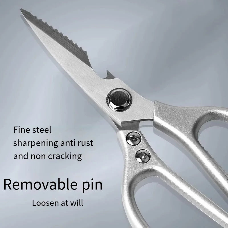 Heavy-Duty Stainless Steel Kitchen Scissors & Bone Shears