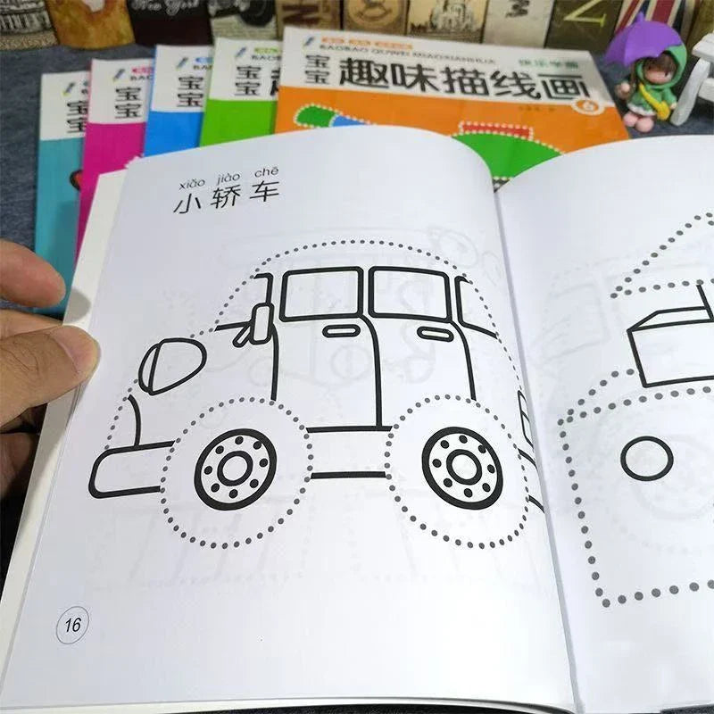 48-Page Kids Coloring Drawing Book Animal Nature Creative Birthday