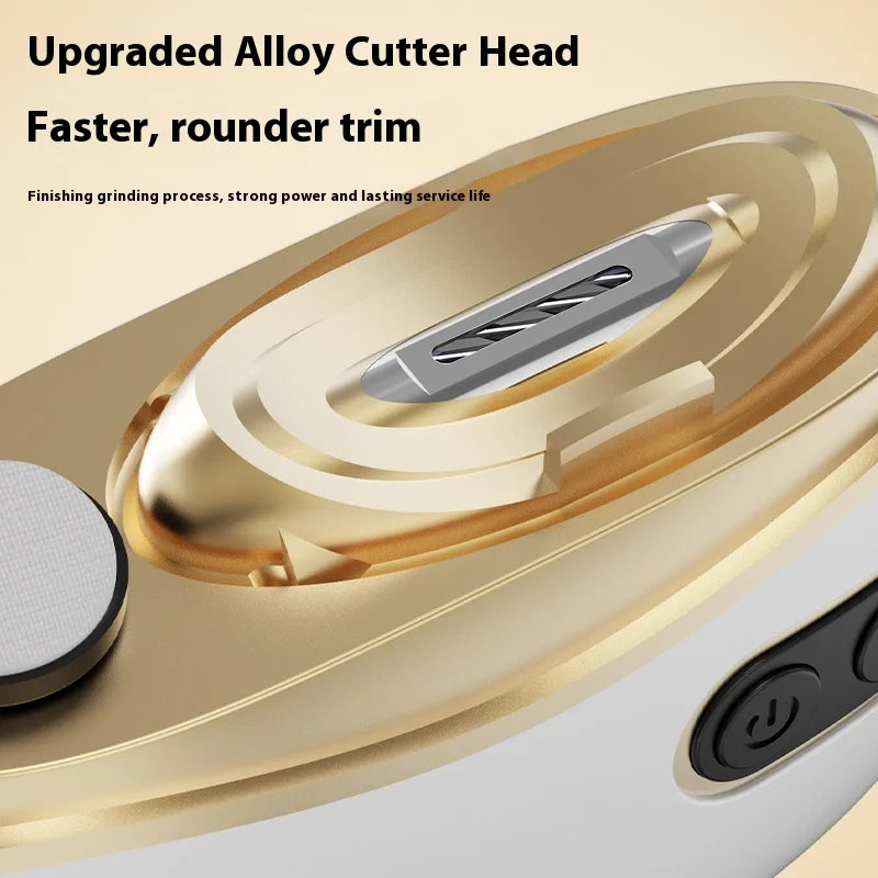 Electric Rechargeable Nail Trimmer with LED Light | Baby & Adult