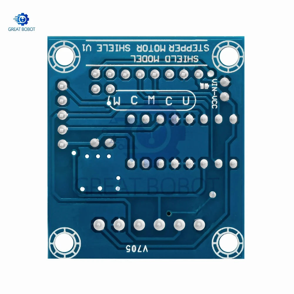 Mini 4-Channel L293D Motor Driver Shield for Arduino