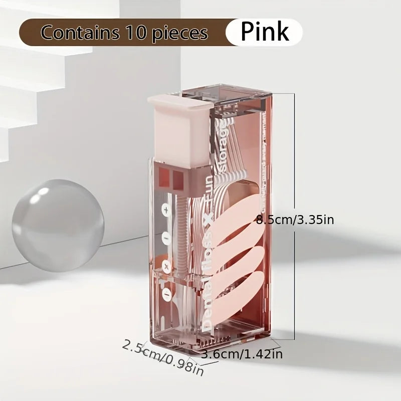 Portable Floss Dispenser Includes Automatic Ejectable Organiser Oral