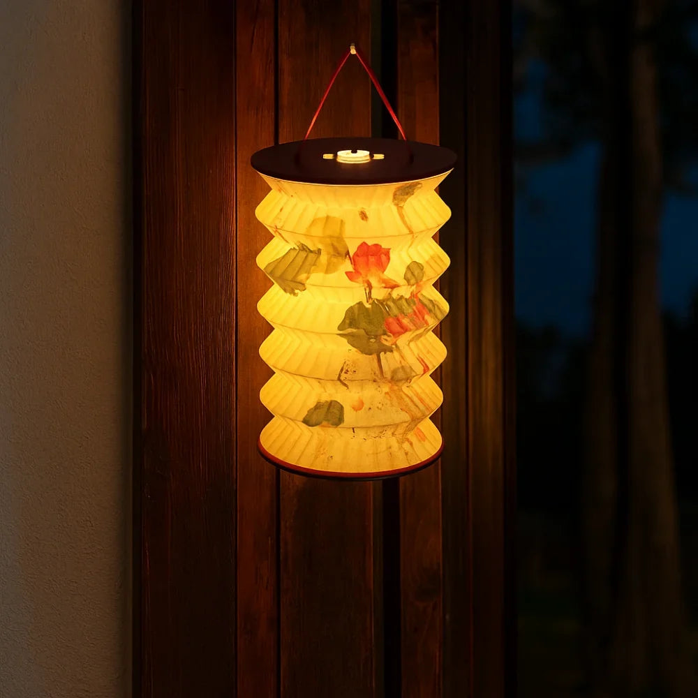 Foldable Chinese Paper Lantern | Mid-Autumn Festival Decor