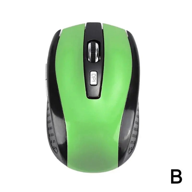 BUDI 2.4G Wireless Mouse – 2400 DPI, 6 Colors, Mini & Slim
