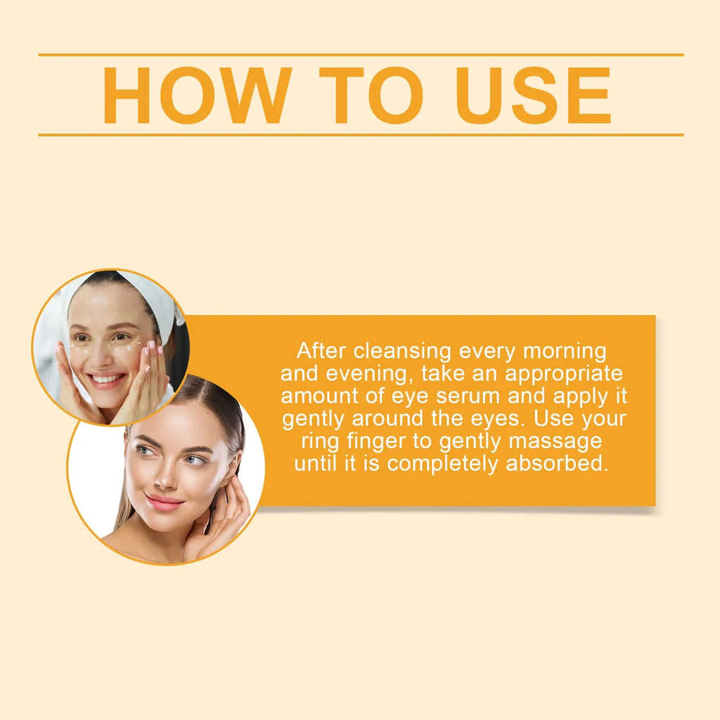 Vitamin C Eye Cream – Brighten, Firm & Hydrate Under Eyes