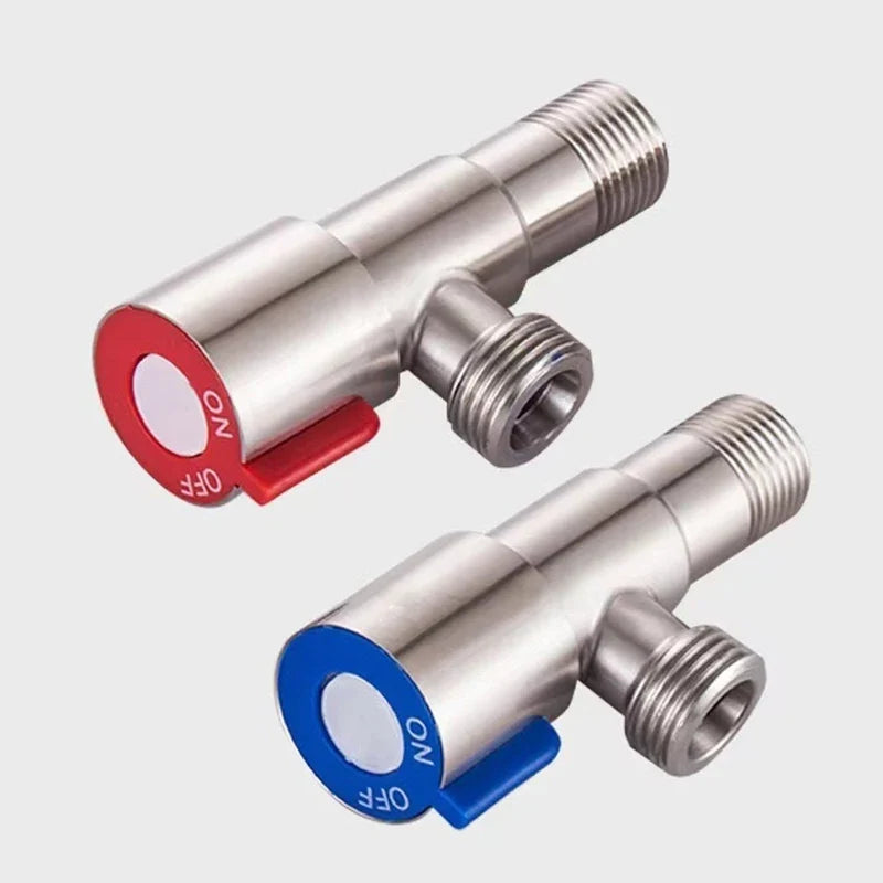 Stainless Steel Cold Inlet Valve Toilet Filling Angle Valves Sink