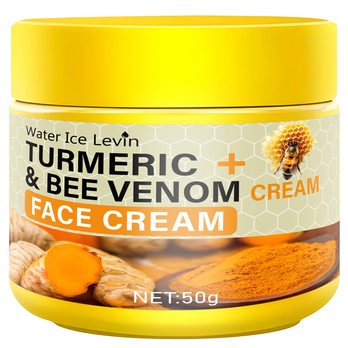 Turmeric & Bee Venom Collagen Face Cream | Deep Moisturizer